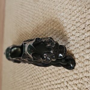 Black Panther Ceramic Figurine Planter MCM